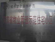 2008年12月17日，建業(yè)森林半島被評為"河南省物業(yè)管理示范住宅小區(qū)"榮譽稱號。